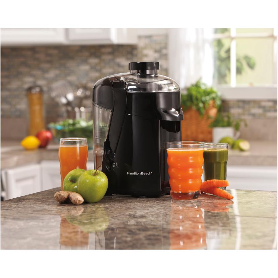 Hamilton Beach - HealthSmart Juice Extractor - black