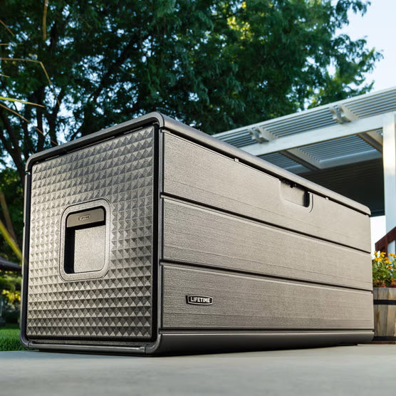 Lifetime Heavy-Duty 170 Gallon Outdoor Storage Deck Box
