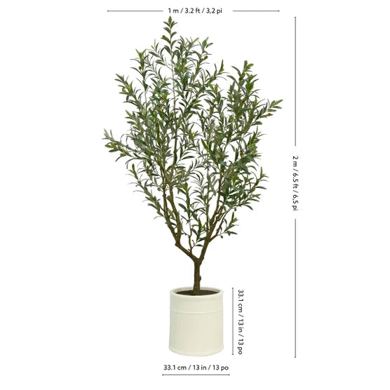 Faux Olive Tree 1.9 m (6.5 ft.)