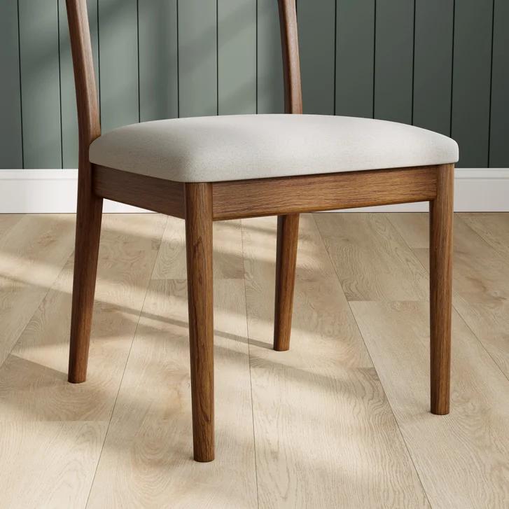 Pack of 2 Brand-new Northridge Home Laurel Ridge Solid Wood– Grey & Walnut