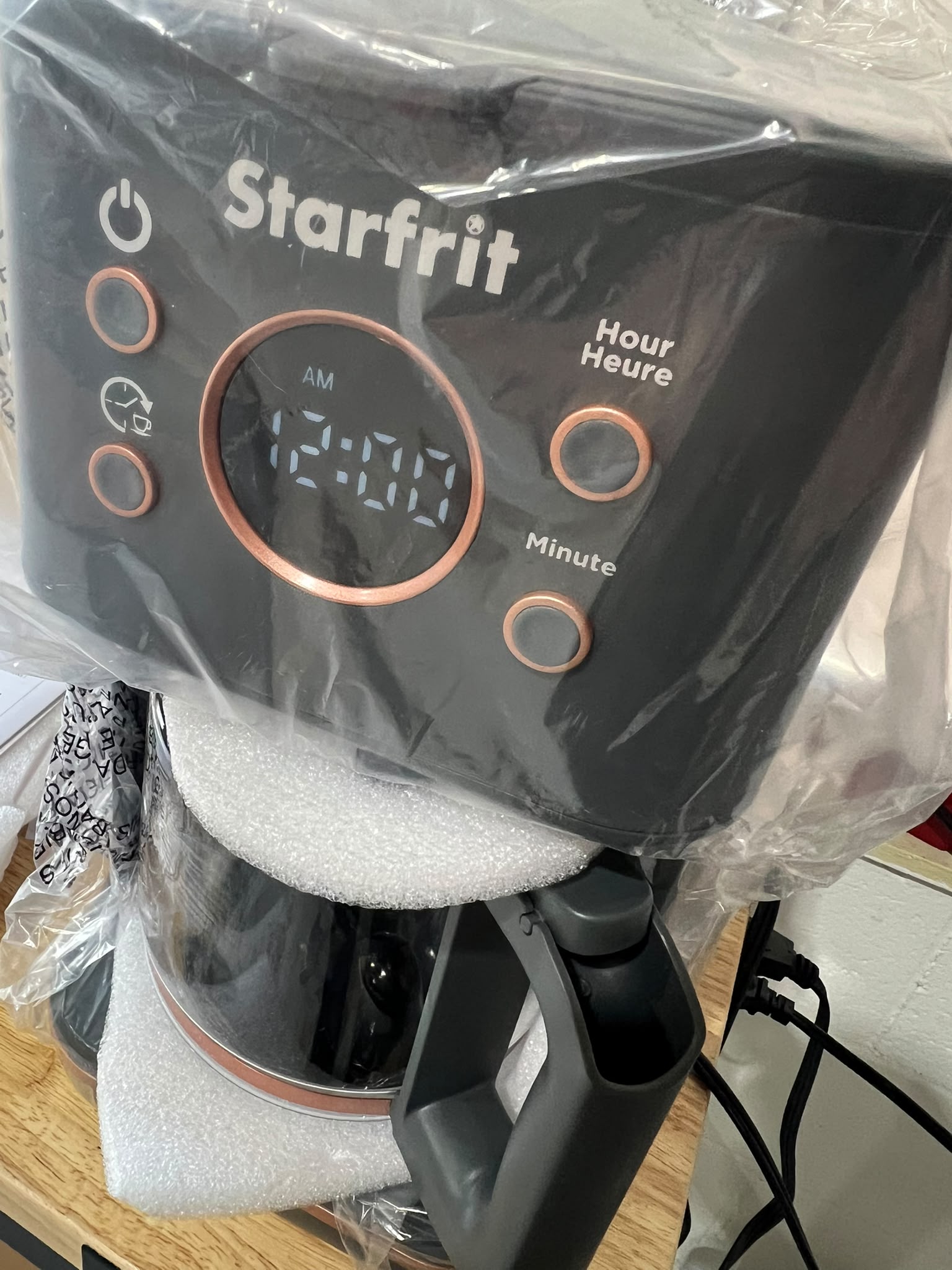 Starfrit 10-Cup Digital Drip Coffee Maker