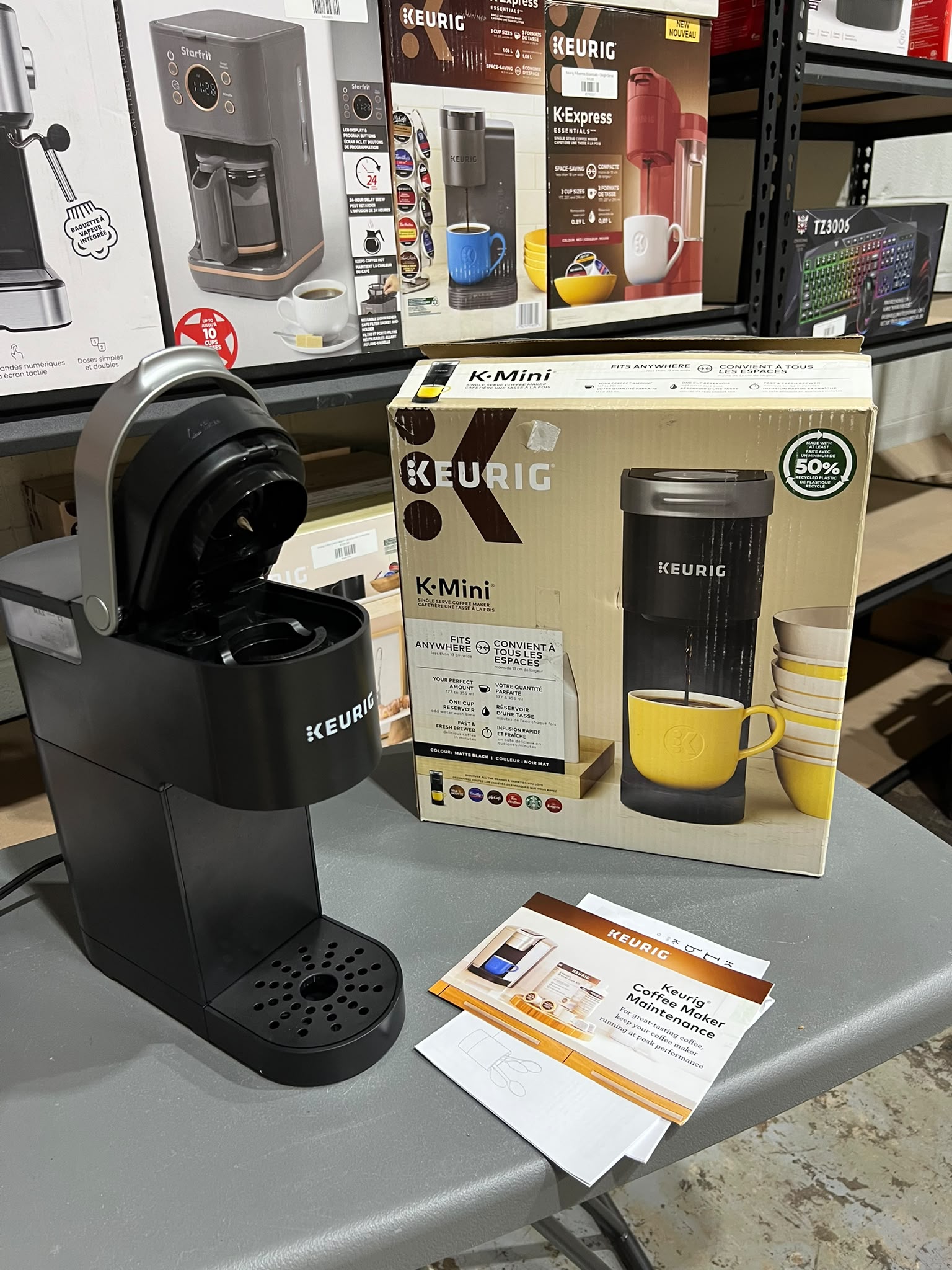 Keurig K-Mini – Brand New Open Box – Perfect for Small Spaces coffee