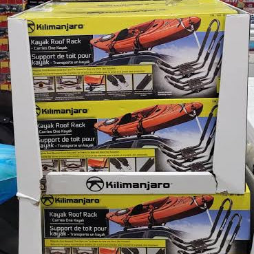 Barres de toit pour kayak Kilimanjaro