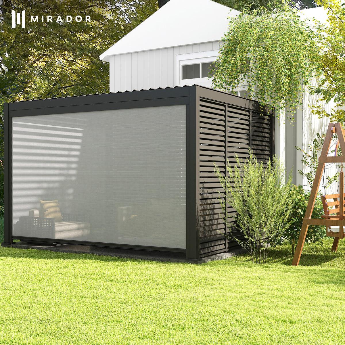 Brand-New Mirador 8.8 ft Adjustable Outdoor Privacy Screen